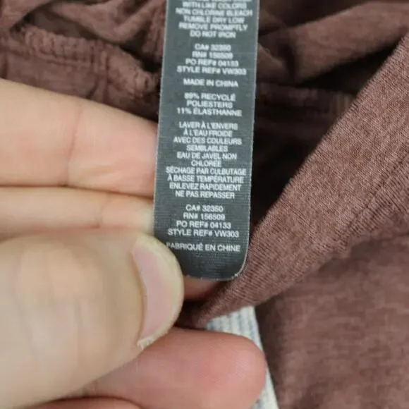 Vuori Pants Womens Large Brown Performance Jogger Lounge Sweatpants Casual Comfy - Picture 6 of 10